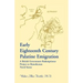 Early Eighteenth Century Palatine Emigration: A British Government Redemptioner Project to Manufacture Naval Stores