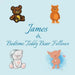 James & Bedtime Teddy Bear Fellows: Short Goodnight Story for Toddlers - 5 Minute Good Night Stories to Read - Personalized Baby Books with Your Child