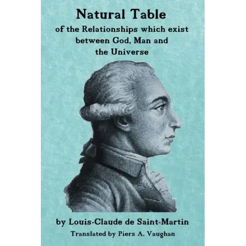 Natural Table: Natural Table of Correspondences Which Exist Between God, Man and the Universe