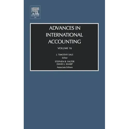 Advances in International Accounting: Volume 16