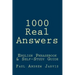 1000 Real Answers: English Phrasebook & Self-Study Guide