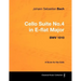 Johann Sebastian Bach - Cello Suite No.4 in E-flat Major - BWV 1010 - A Score for the Cello