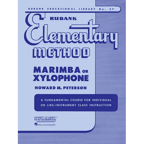 Rubank Elementary Method - Marimba or Xylophone