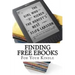 Finding Free eBooks: For Your Kindle