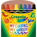 Crayola: My Crayons, My World! (a Crayola Crayon Shaped Novelty Board Book for Toddlers)