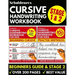 Cursive Handwriting Workbook: Cursive Writing Practice Book For Kids (Cursive For Beginners & Cursive Sentence Handwriting Workbook)