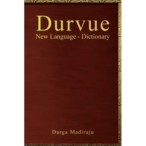 Durvue New Language - Dictionary
