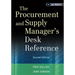 The Procurement and Supply Manager's Desk Reference