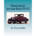 Plymouth Auto Part Interchange Manual 1928-1935