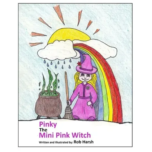 Pinky The Mini Pink Witch