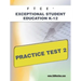 FTCE Exceptional Student Education K-12 Practice Test 2