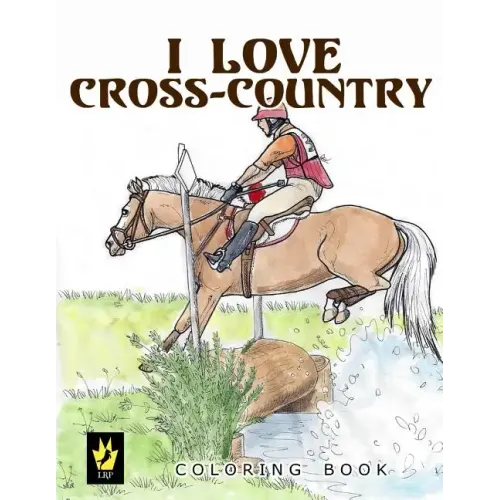 I Love Cross-Country Coloring Book