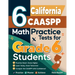 6 California CAASPP Math Practice Tests for Grade 6 Students: A Complete Guide to Building Math Mastery and Excelling on the California CAASPP Test