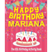 Happy Birthday Mariana - The Big Birthday Activity Book: Personalized Children's Activity Book