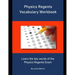 Physics Regents Vocabulary Workbook: Learn the key words of the Physics Regents Exam