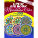 Great Big Book Of Mandalas To Color - Over 300 Mandala Coloring Pages - Vol. 1,2,3,4,5 & 6 Combined: 6 Book Combo - Ranging From Simple & Easy To Intr