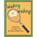 Lesson Plan Book Teaching is What I do Between Tennis Gigs with Wakey Wakey Tennis Racquet Cover: Teacher Lesson Plan Book for Tennis Fan or Player
