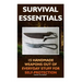 Survival Essentials 15 Handmade Weapons Out of Everyday Stuff for Self-Protectio: (Survival Pantry, Preppers Pantry, Prepper Survival, Preppers Guide,