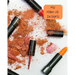 My Make Up Designs: Book of face chart templates for make up artist designers creations. Perfect for teens, students & professionals. Orange design