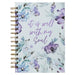 Large Hardcover Journal It Is Well with My Soul Inspirational Wire Bound Notebook W/192 Lined Pages [Hardcover] with Love