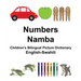 English-Swahili Numbers/Namba Children's Bilingual Picture Dictionary