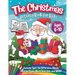 The Christmas Activity Book for Kids - Ages 6-10: A Creative Holiday Coloring, Drawing, Word Search, Maze, Games, and Puzzle Art Activities Book for B