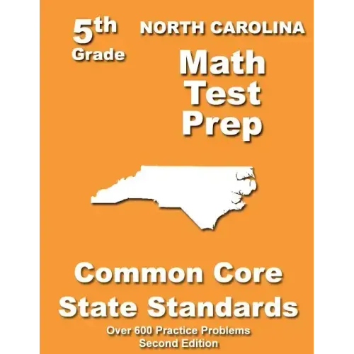 North Carolina 5th Grade Math Test Prep: Common Core Learning Standards