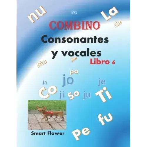 COMBINO CONSONANTES Y VOCALES, libro 6: ¡¡¡diviértete aprendiendo y sé el mejor de la clase!!!