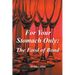 For Your Stomach Only: The Food of Bond