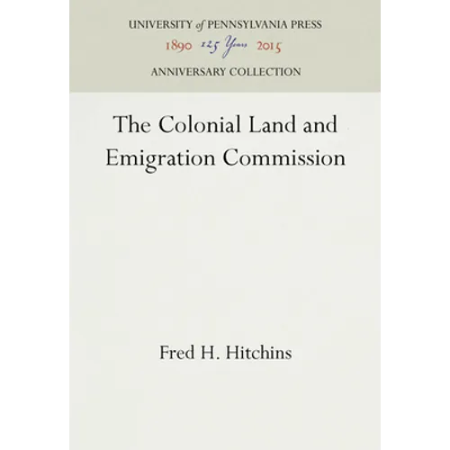 The Colonial Land and Emigration Commission
