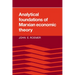 Analytical Foundations of Marxian Economic Theory