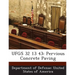 Ufgs 32 13 43: Pervious Concrete Paving