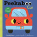 Peekaboo: Car: (An Interactive Board Book for Babies & Toddlers with Mirror & Sliders to Push, Pull, or Turn. Cute Artwork Includes a Truck, Bus, Tool
