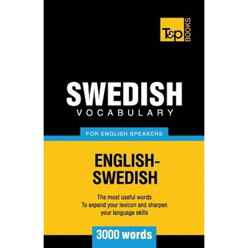 Swedish vocabulary for English speakers - 3000 words