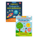Complete Kindergarten Math Book Set: Two Workbooks with 275 Fun Activities to Build Addition, Subtraction, and Critical Thinking Skills (Perfect for A