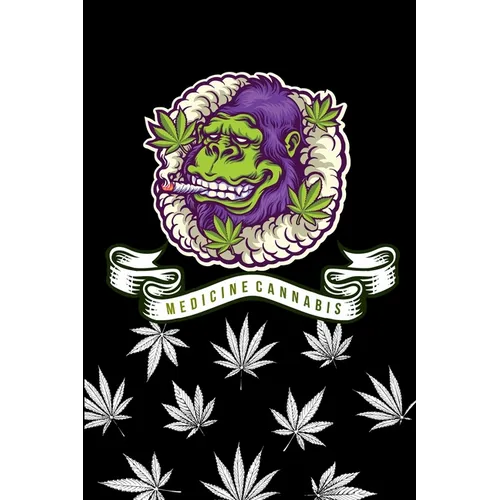 My Gorilla medicine cannabis note book ( marijuana): memo your daily with cute Gorilla weed cover record date and write
