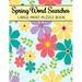 Spring Word Searches Large Print Puzzle Book: Easter Word Search, Spring Word Search For Adults