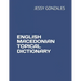 English Macedonian Topical Dictionary
