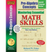 Pre-Algebra Concepts, Mastering Essential Math Skills Spanish Language Version