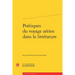 Poetiques Du Voyage Aerien Dans La Litterature