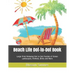 Beach Life Dot-to-Dot Book: Large Print Relaxing Dot to Dot Puzzles of Ocean Landscapes, Animals, Birds and More