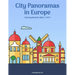 City Panoramas in Europe Coloring Book for Kids 1, 2 & 3