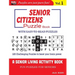 SENIOR CITIZENS Puzzle Book: Vol. 1