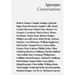 Aperture Conversations: 1985 to the Present