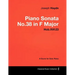 Joseph Haydn - Piano Sonata No.38 in F Major - Hob.XVI: 23 - A Score for Solo Piano