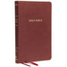 KJV, Thinline Bible, Standard Print, Imitation Leather, Burgundy, Red Letter Edition