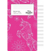 Manuscript Paper: Floral Unicorn A4 Blank Sheet Music Notebook