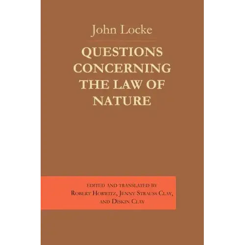 Questions Concerning the Law of Nature
