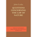 Questions Concerning the Law of Nature