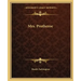 Mrs. Protheroe